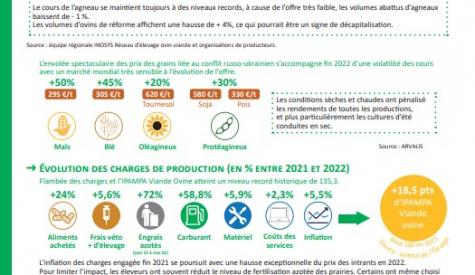 Evolutions revenus OV Sud Ouest 2022